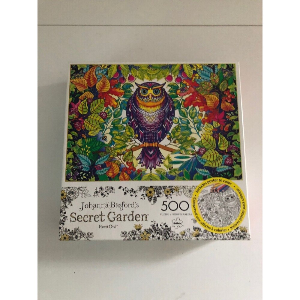 Johanna Basford’s Secret Garden Forest Owl Jigsaw‎ Puzzle